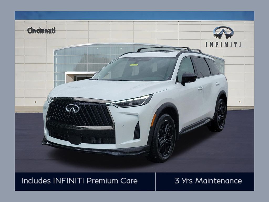 White 2027 INFINITI QX60 SUV / Crossover All-Wheel Drive 9-Speed Automatic