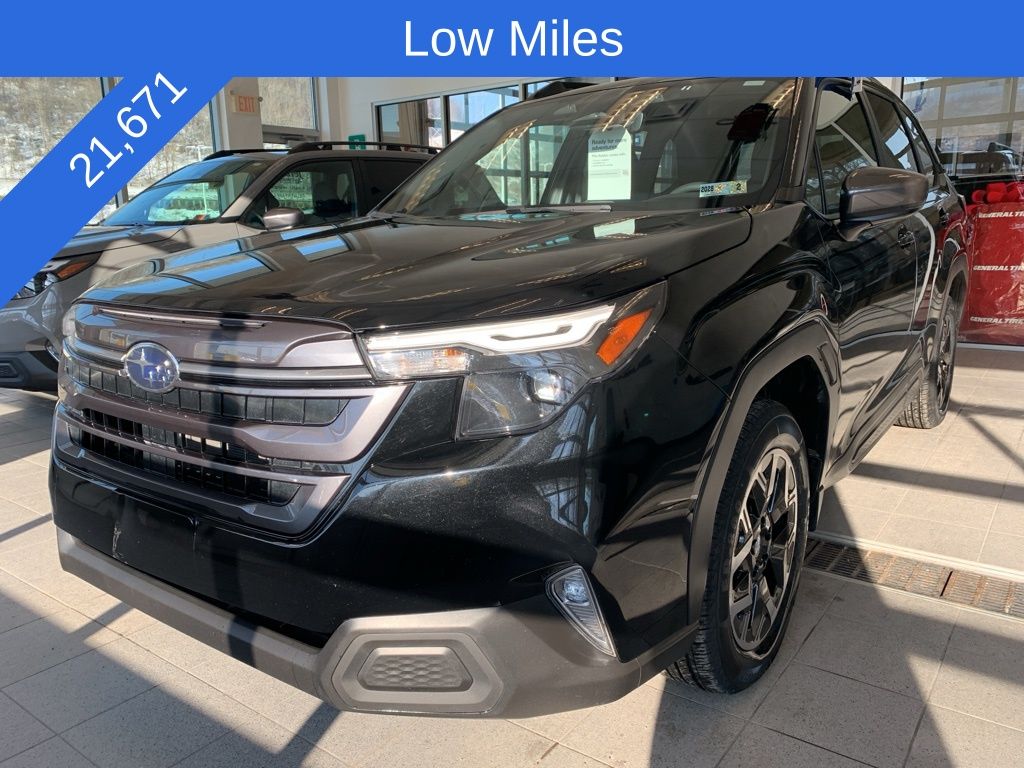 Certified Used 2025 Black Subaru Premium image 2