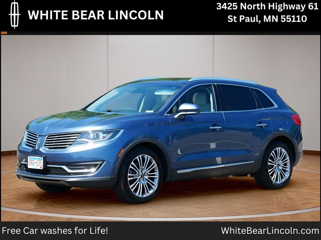 Blue Diamond Metallic 2018 Lincoln MKX SUV / Crossover Front-Wheel Drive 6-Speed Automatic