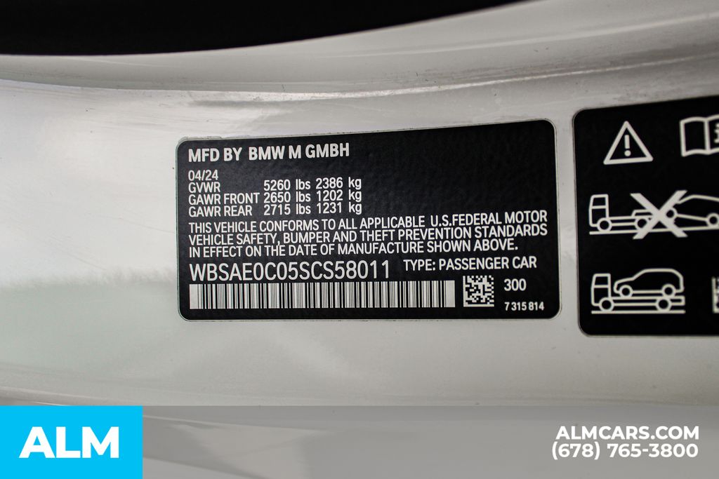 Used 2025 White BMW Competition image 39