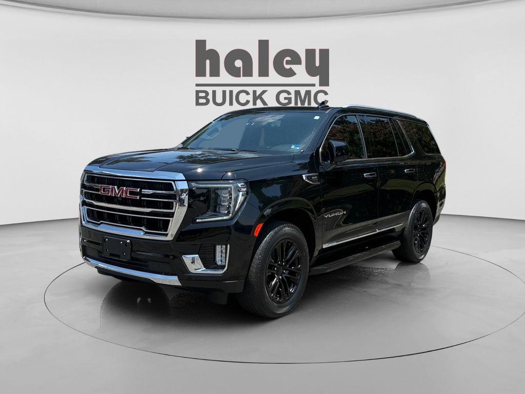 Onyx Black 2023 GMC Yukon SUV / Crossover Four-Wheel Drive Automatic