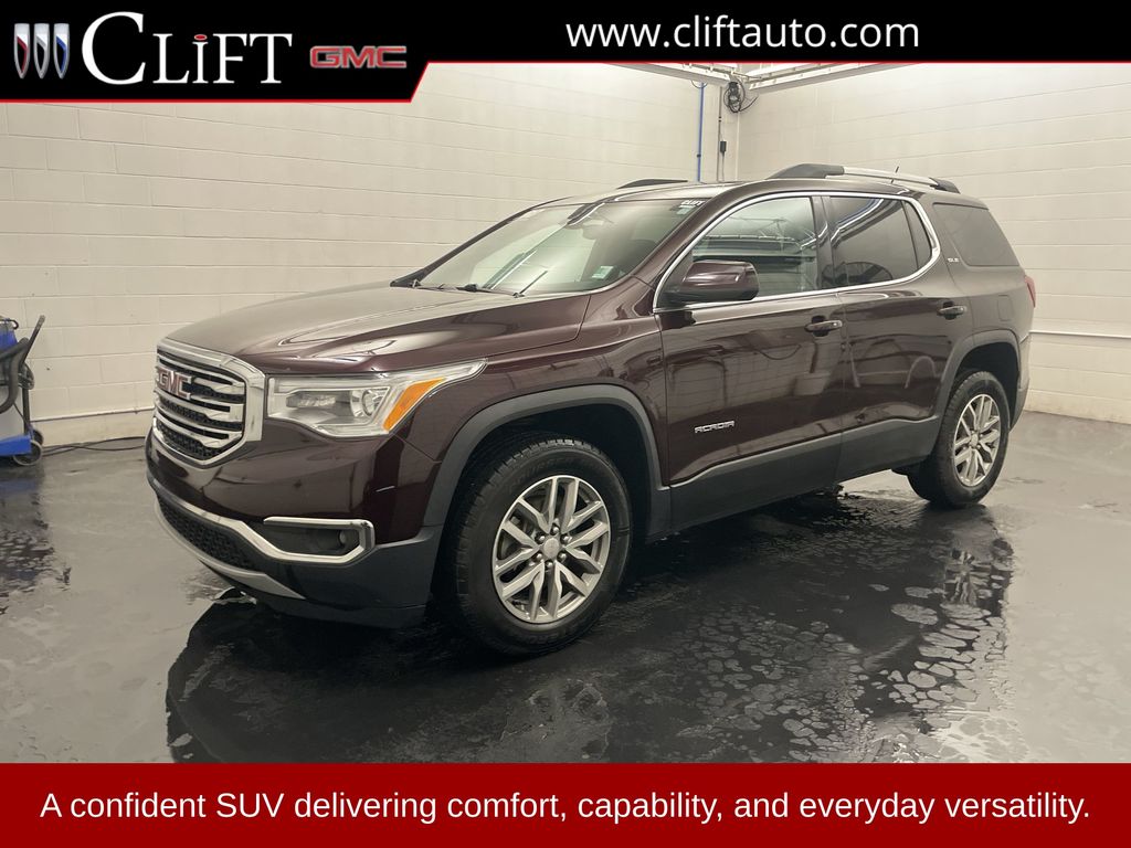 Black Cherry Metallic 2017 GMC Acadia SUV / Crossover Front-Wheel Drive 6-Speed Automatic