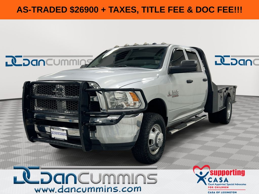 2018 RAM 3500 Tradesman Crew Cab LB DRW 4WD