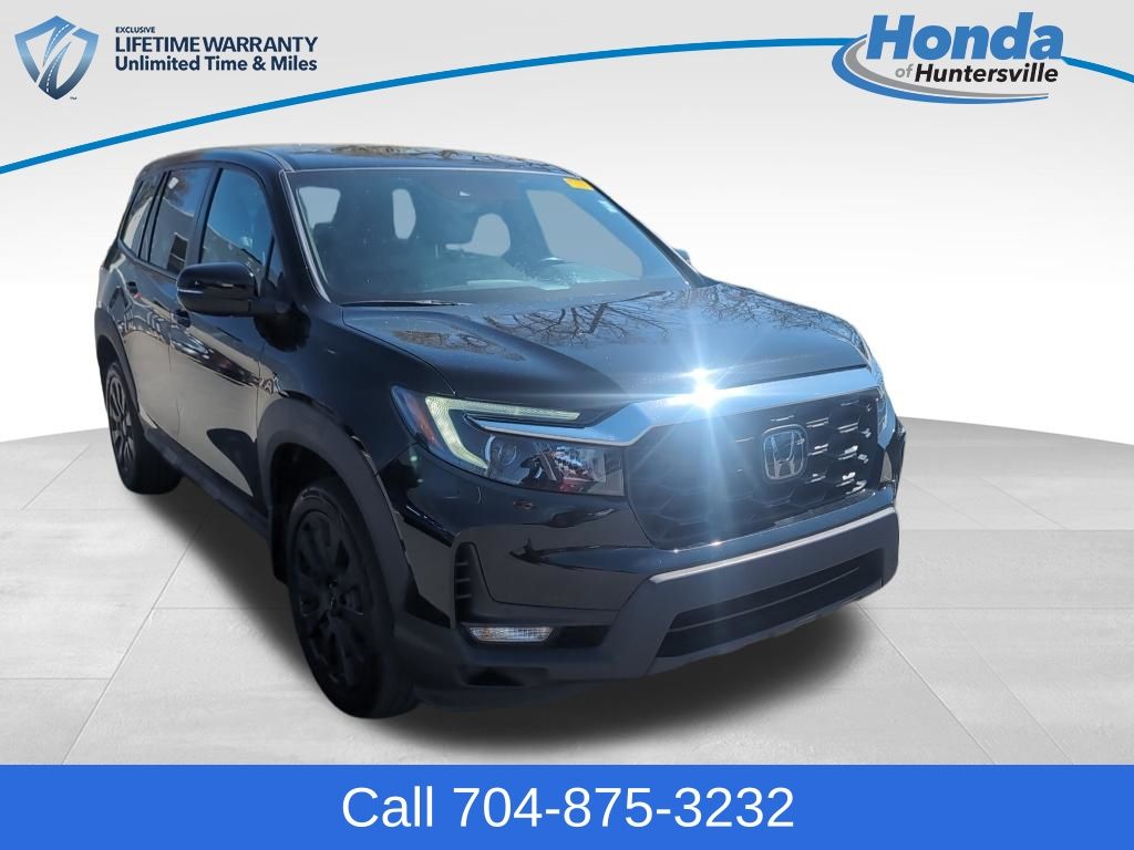 Crystal Black Pearl 2023 Honda Passport EX-L AWD SUV / Crossover All-Wheel Drive 9-Speed Automatic