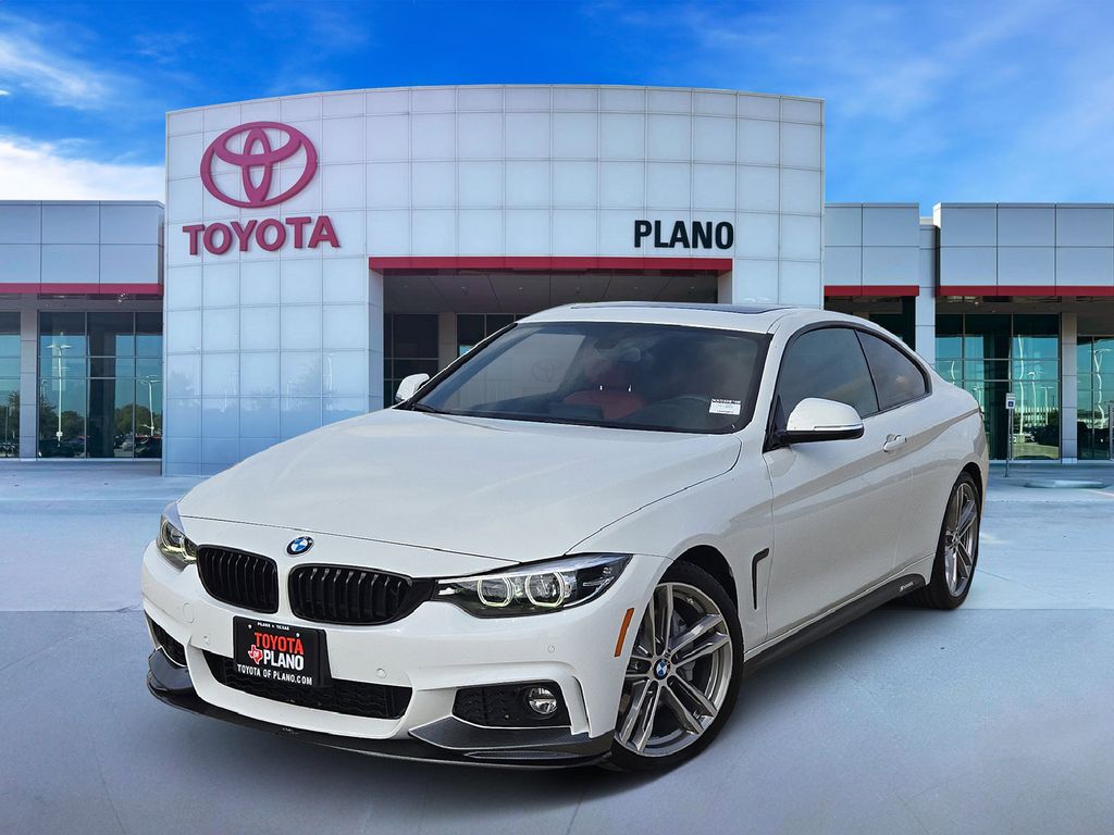 Alpine White 2019 BMW 4 Series 440i Coupe RWD Coupe Rear-Wheel Drive 8-Speed Automatic
