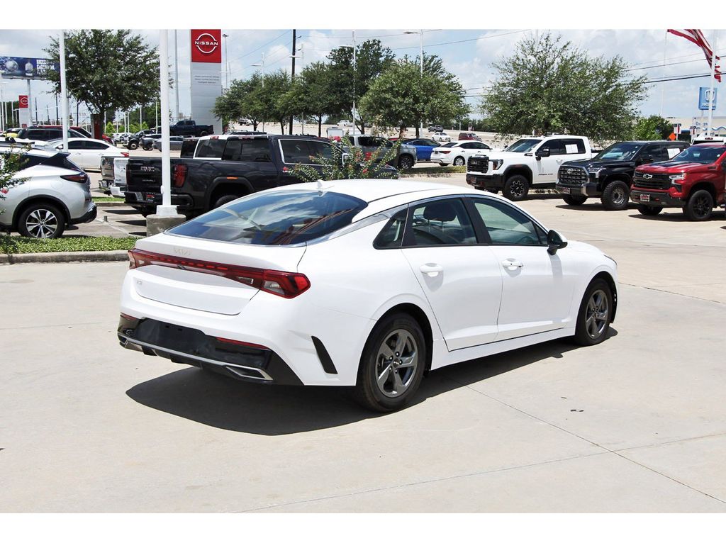 2023 Kia K5 LXS White at DeMontrond Auto Country
