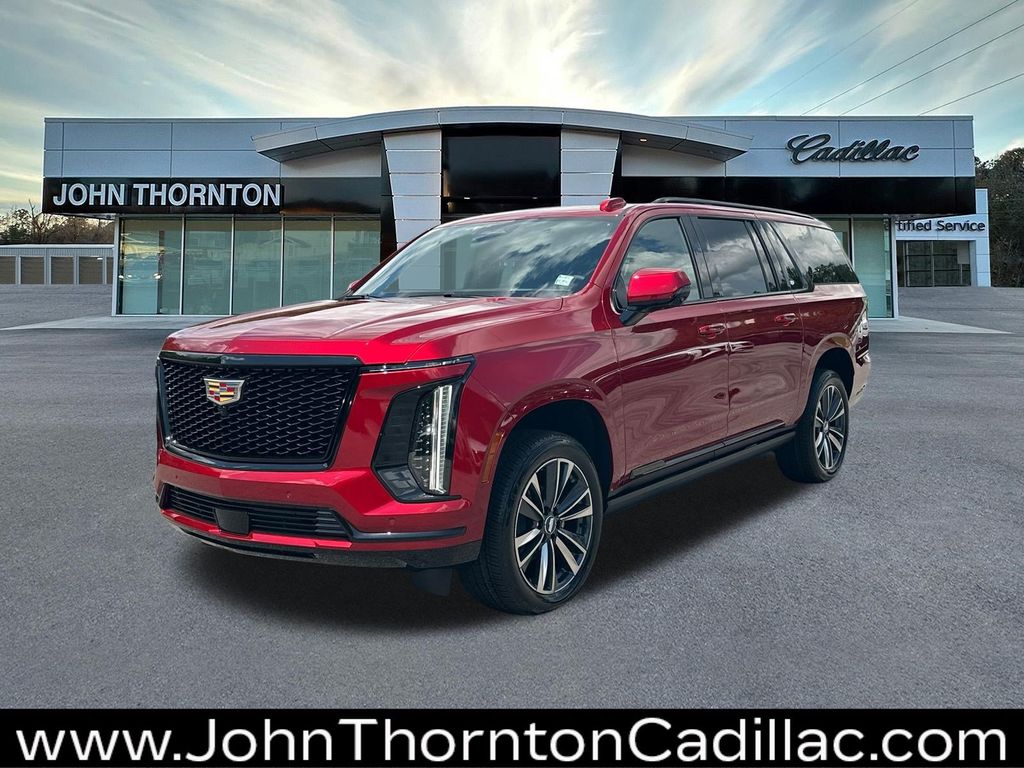 Radiant Red Tintcoat 2026 Cadillac Escalade ESV SUV / Crossover Four-Wheel Drive 
