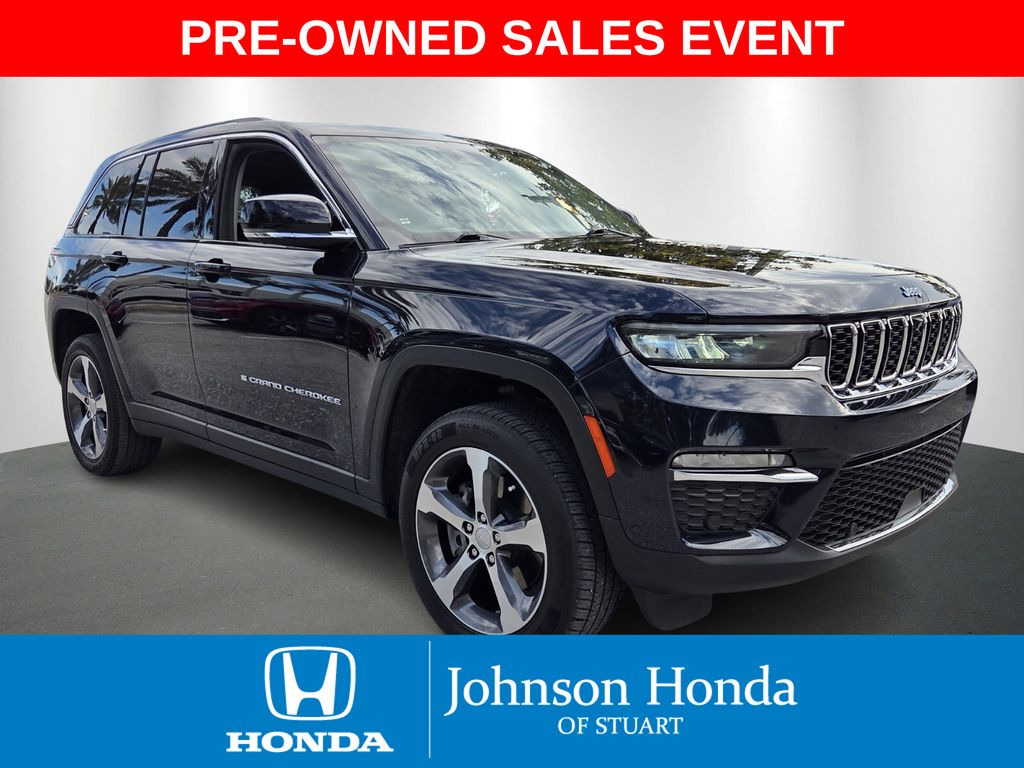 Midnight Sky 2023 Jeep Grand Cherokee 4xe 4WD SUV / Crossover Four-Wheel Drive 8-Speed Automatic
