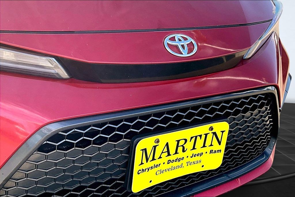 2021 Toyota Corolla SE Red at Emmons Autoplex