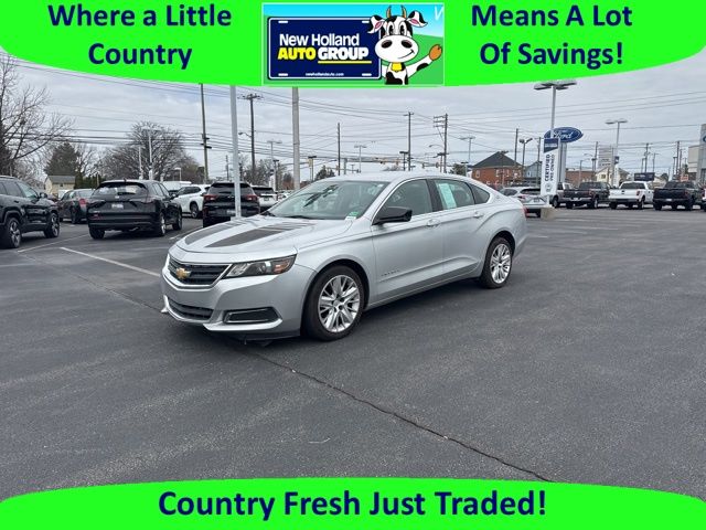 Silver Ice Metallic 2017 Chevrolet Impala LS FWD Sedan Front-Wheel Drive 6-Speed Automatic Overdrive
