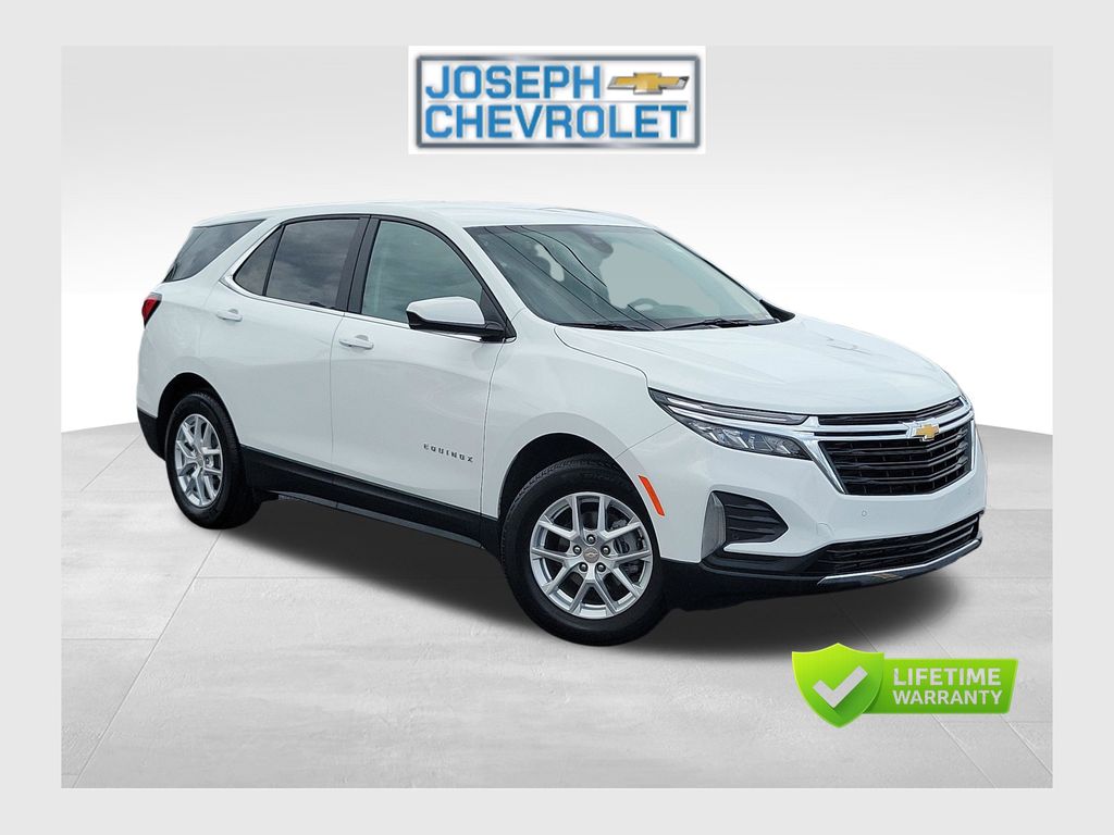 Summit White 2023 Chevrolet Equinox LT FWD with 1LT SUV / Crossover Front-Wheel Drive 6-Speed Automatic Overdrive