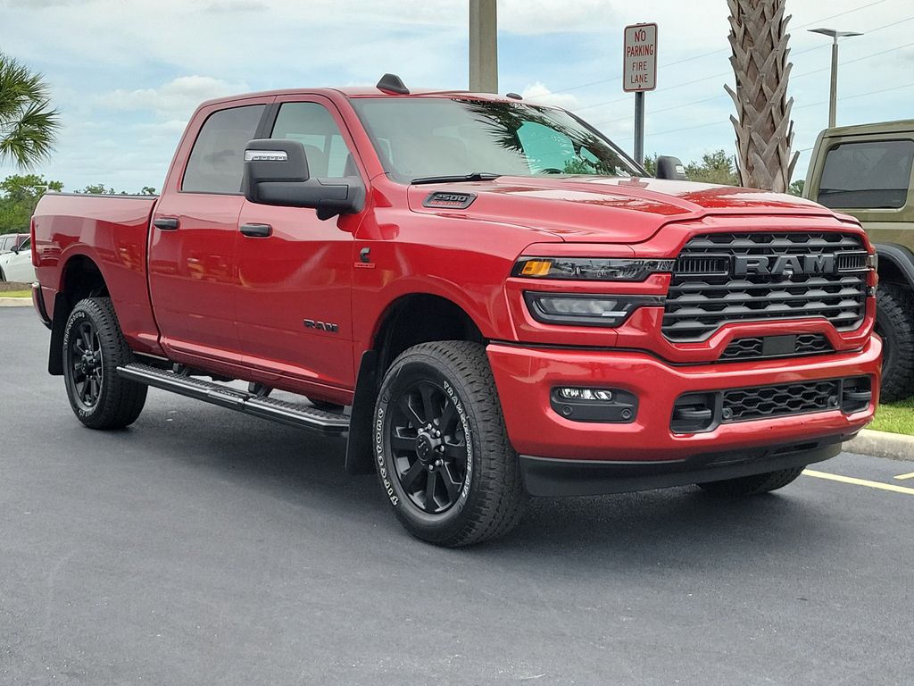 Molten Red Pearlcoat 2026 RAM 2500 Big Horn Crew Cab 4WD Pickup Truck Four-Wheel Drive 8-Speed Automatic