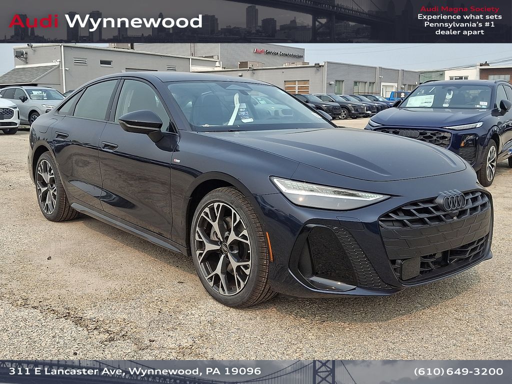 Firmament Blue Metallic 2026 Audi A6 Sedan All-Wheel Drive 7-Speed Automatic