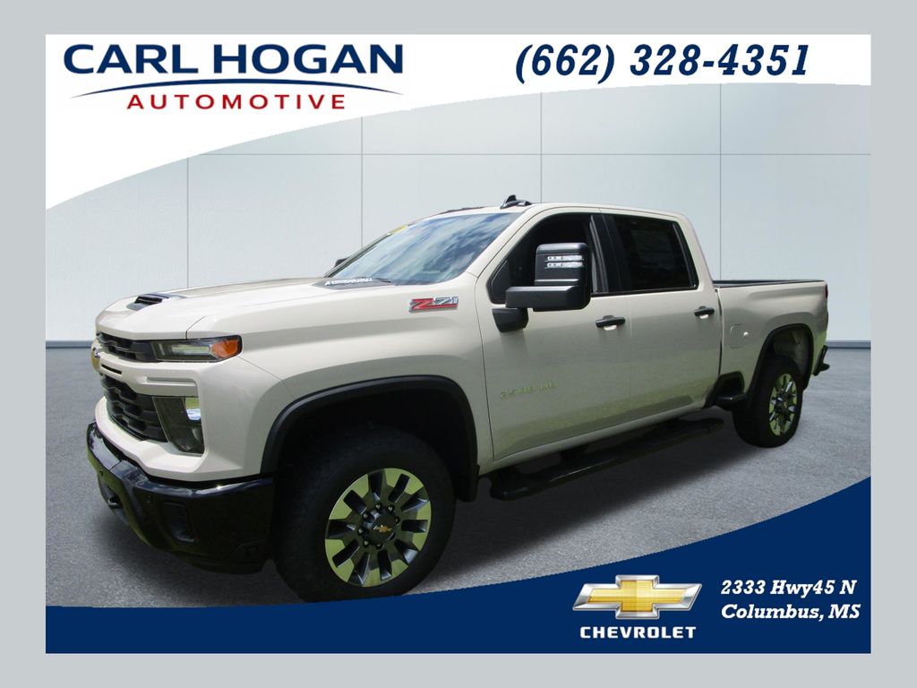 White 2026 Chevrolet Silverado 2500HD Pickup Truck Four-Wheel Drive Automatic