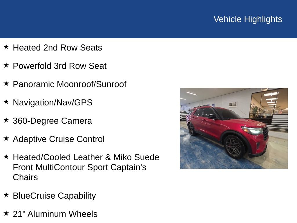 2025 Ford Explorer ST