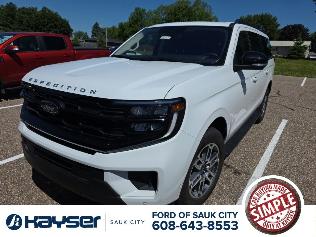 Oxford White 2025 Ford Expedition MAX Active 4WD SUV / Crossover Four-Wheel Drive Automatic