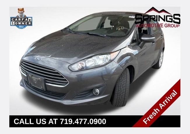 Gray (Magnetic) 2019 Ford Fiesta Hatchback Front-Wheel Drive 5-Speed Manual
