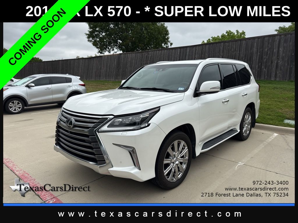 Starfire Pearl 2016 Lexus LX 570 4WD SUV / Crossover All-Wheel Drive 8-Speed Automatic