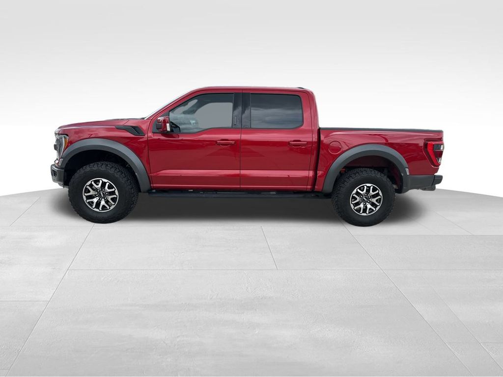 2022 Rapid Red Metallic Tinted Clearcoat Ford F-150 Raptor 4X4 Truck