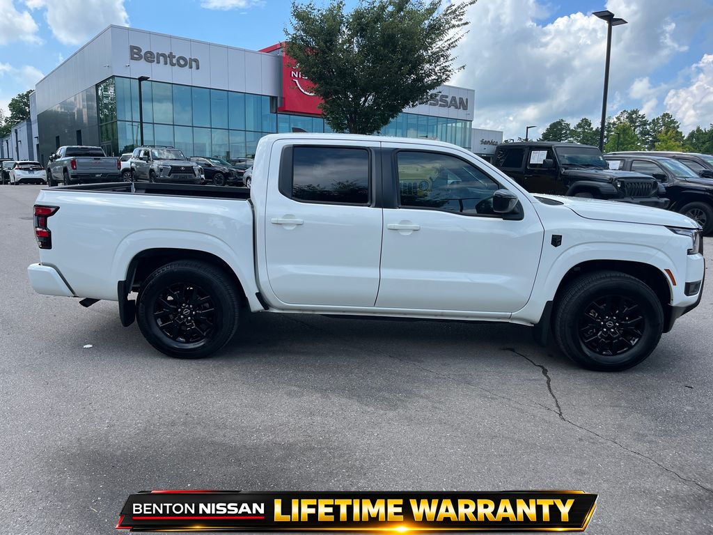 2026 Glacier White Nissan Frontier SV RWD Truck