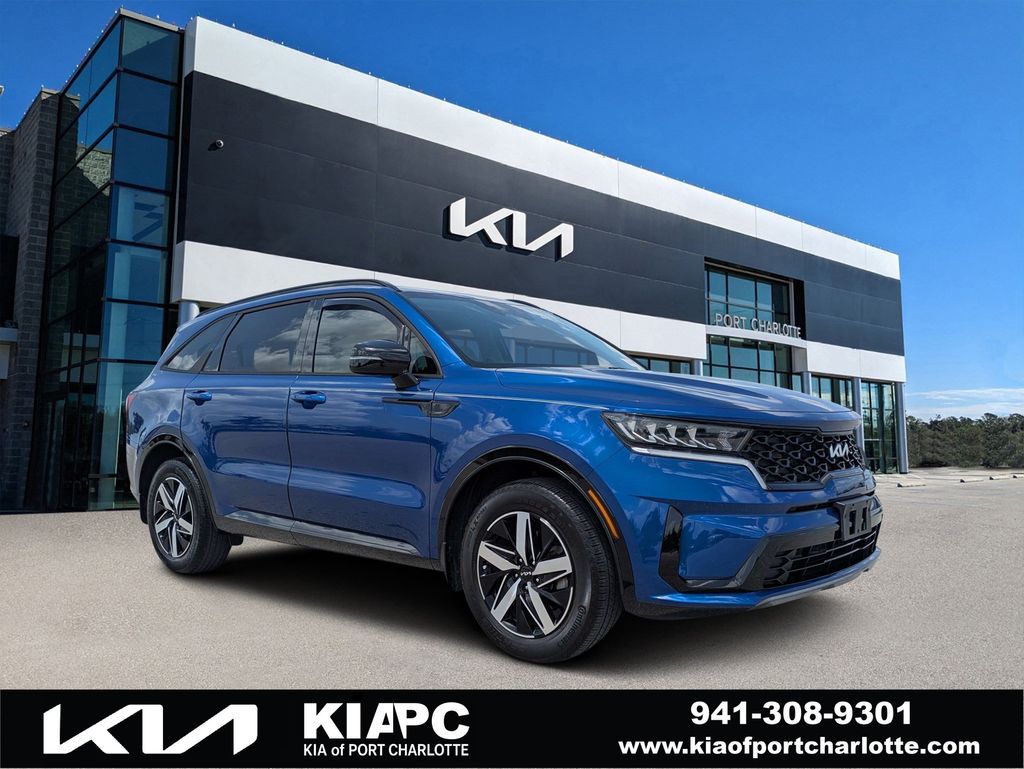 Sapphire Blue 2023 Kia Sorento SUV / Crossover Front-Wheel Drive 8-Speed Automatic