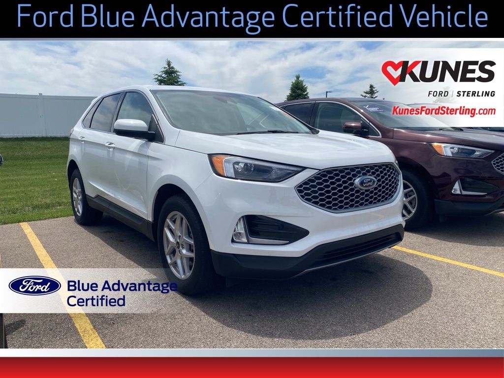 Oxford White 2024 Ford Edge SUV / Crossover All-Wheel Drive 8-Speed Automatic