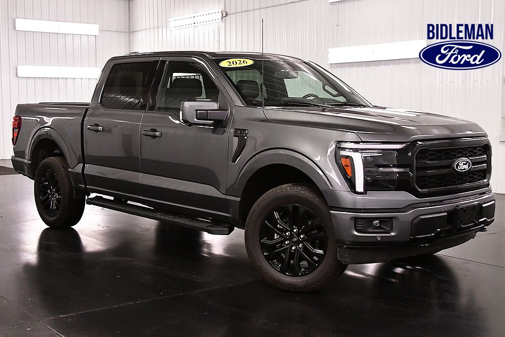 Carbonized Gray Metallic 2026 Ford F-150 Pickup Truck Four-Wheel Drive Automatic