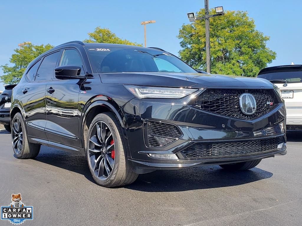 Majestic Black Pearl 2024 Acura MDX SUV / Crossover All-Wheel Drive Automatic