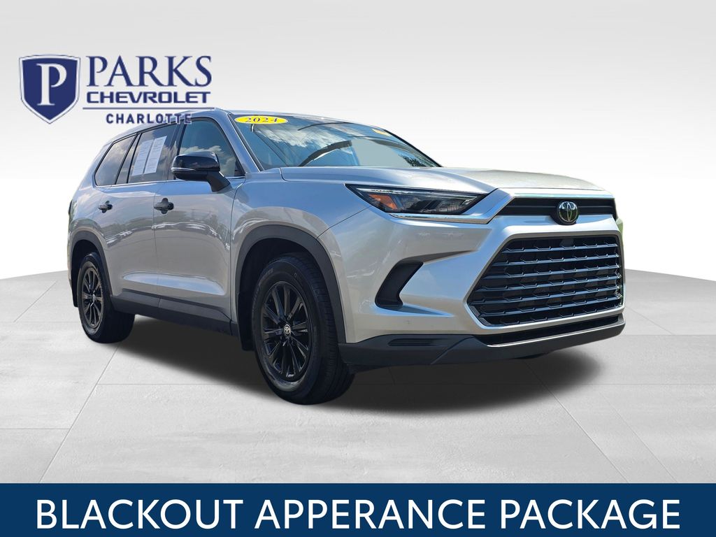 Celestial Silver Metallic 2024 Toyota Grand Highlander SUV / Crossover Front-Wheel Drive 8-Speed Automatic