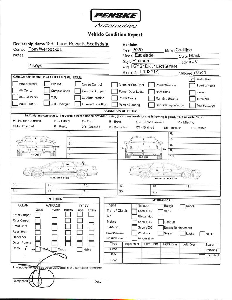 Thumbnail: 2020 Cadillac Escalade - 22
