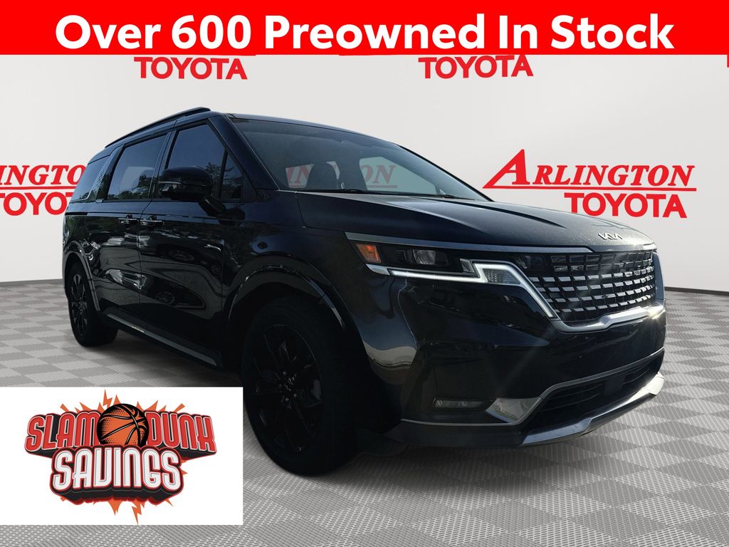 Aurora Black Pearl 2024 Kia Carnival SX FWD Minivan Front-Wheel Drive 8-Speed Automatic