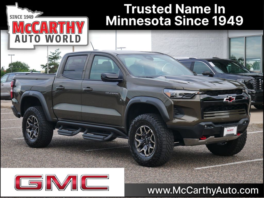 Bronze Metallic 2024 Chevrolet Colorado Pickup Truck Four-Wheel Drive 8-Speed Automatic