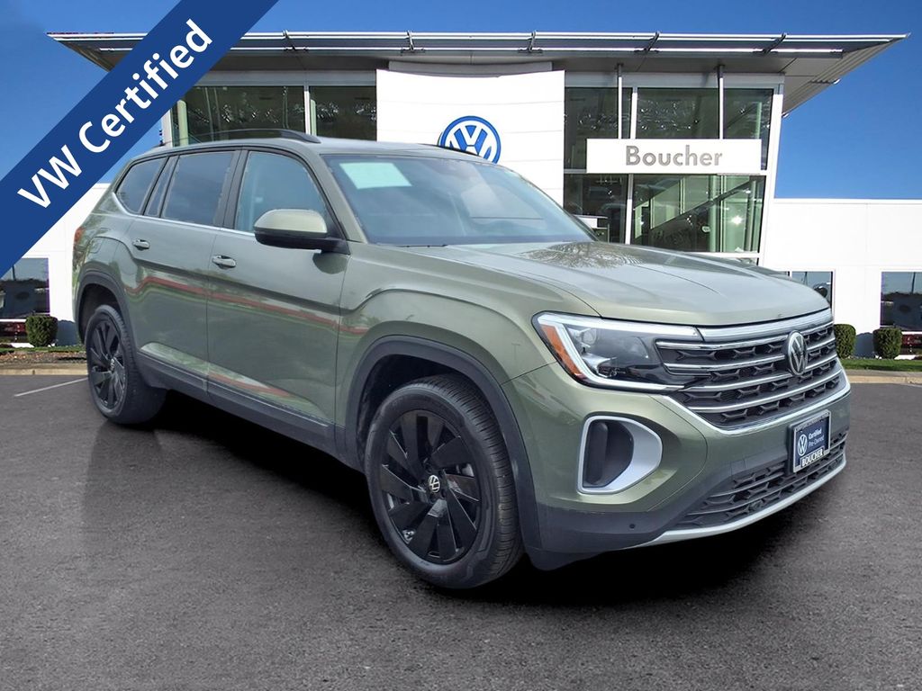 Green 2026 Volkswagen Atlas SUV / Crossover All-Wheel Drive 8-Speed Automatic