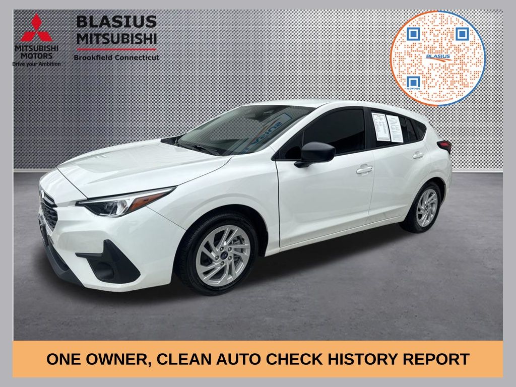 Crystal White Pearl 2025 Subaru Impreza Wagon All-Wheel Drive Continuously Variable Transmission