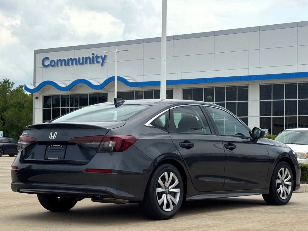 2026 Honda Civic LX Gray at Bayway Cadillac of The Woodlands