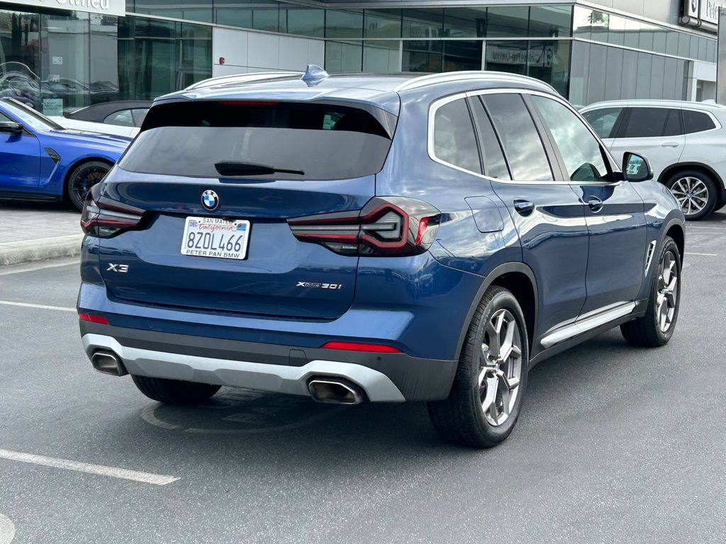 2022 BMW X3 xDrive30i 5