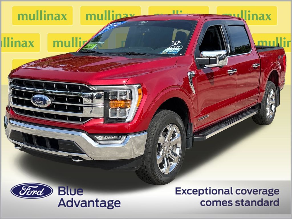 Certified Used 2022 Red Ford Lariat image 13