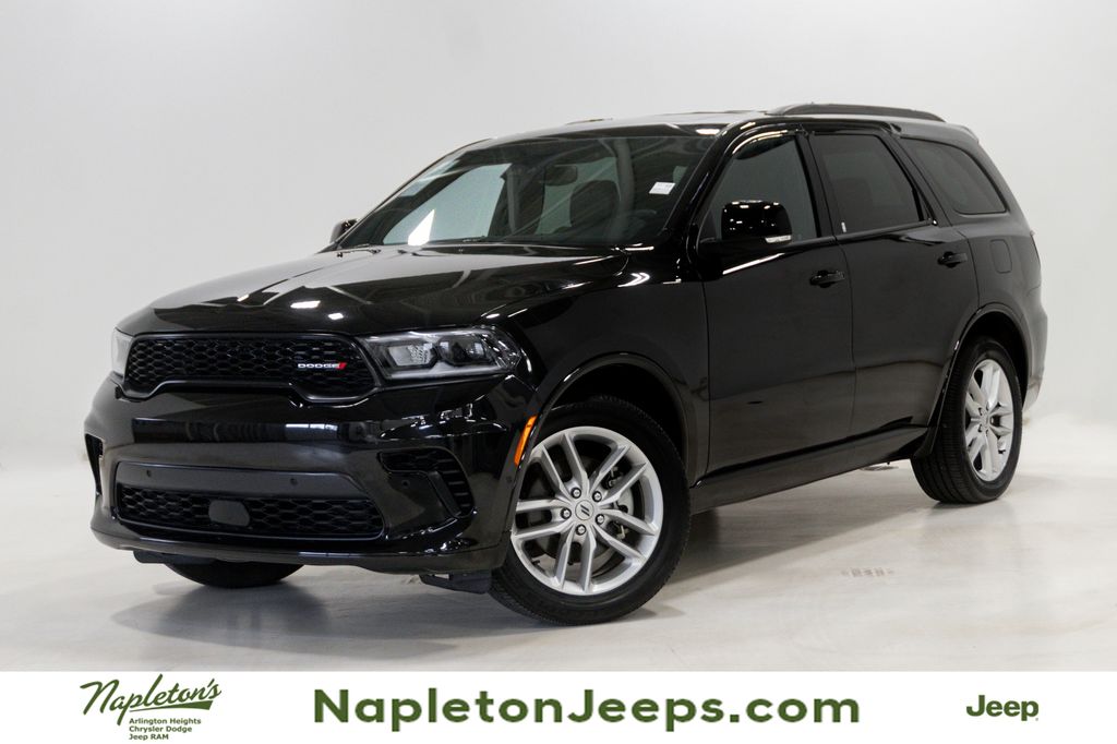 DB Black Crystal Clearcoat 2025 Dodge Durango GT Plus AWD SUV / Crossover All-Wheel Drive 8-Speed Automatic