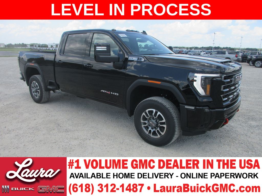 Onyx Black 2026 GMC Sierra 2500HD Pickup Truck Four-Wheel Drive Automatic