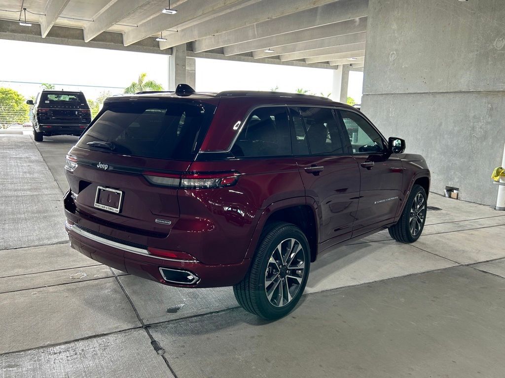 Certified 2024 Jeep Grand Cherokee Overland 4xe with VIN 1C4RJYD66RC711814 for sale in Miami, FL