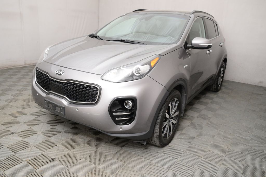 Mineral Silver 2018 Kia Sportage SUV / Crossover All-Wheel Drive 6-Speed Automatic Overdrive