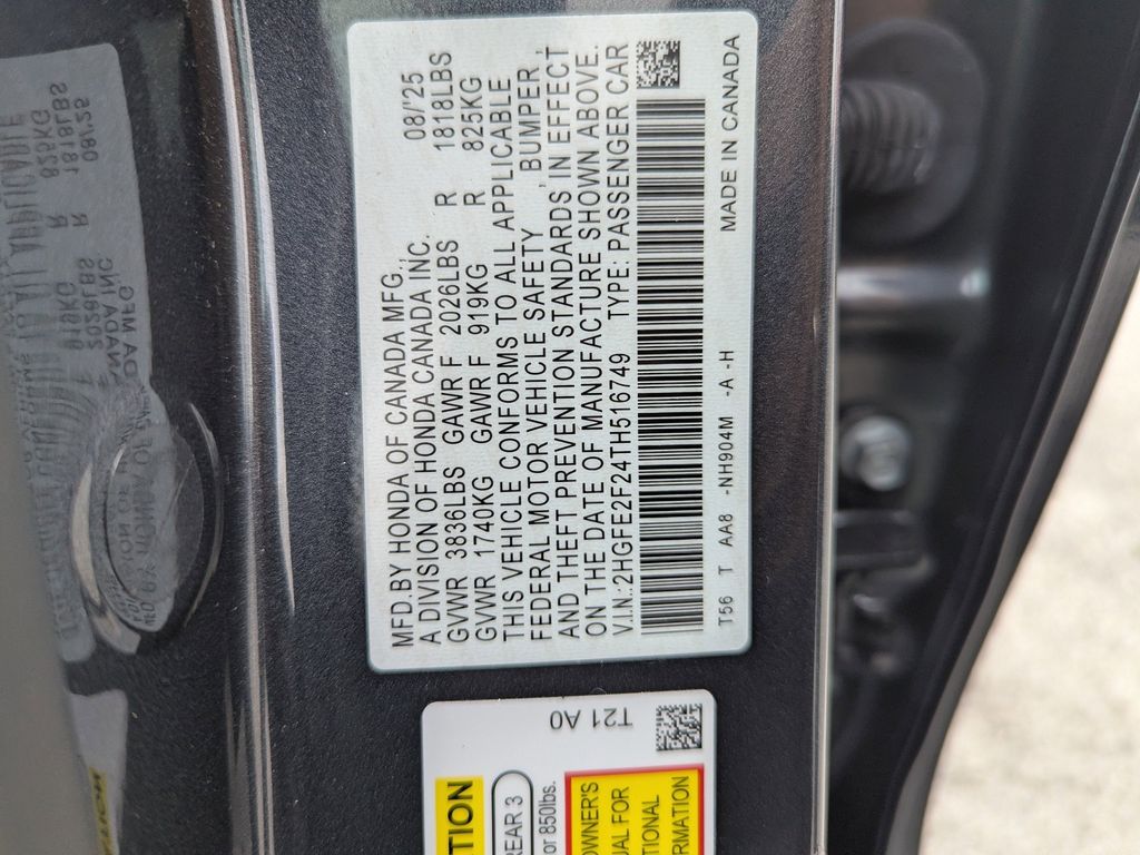 used 2026 Honda Civic car, priced at $24,492