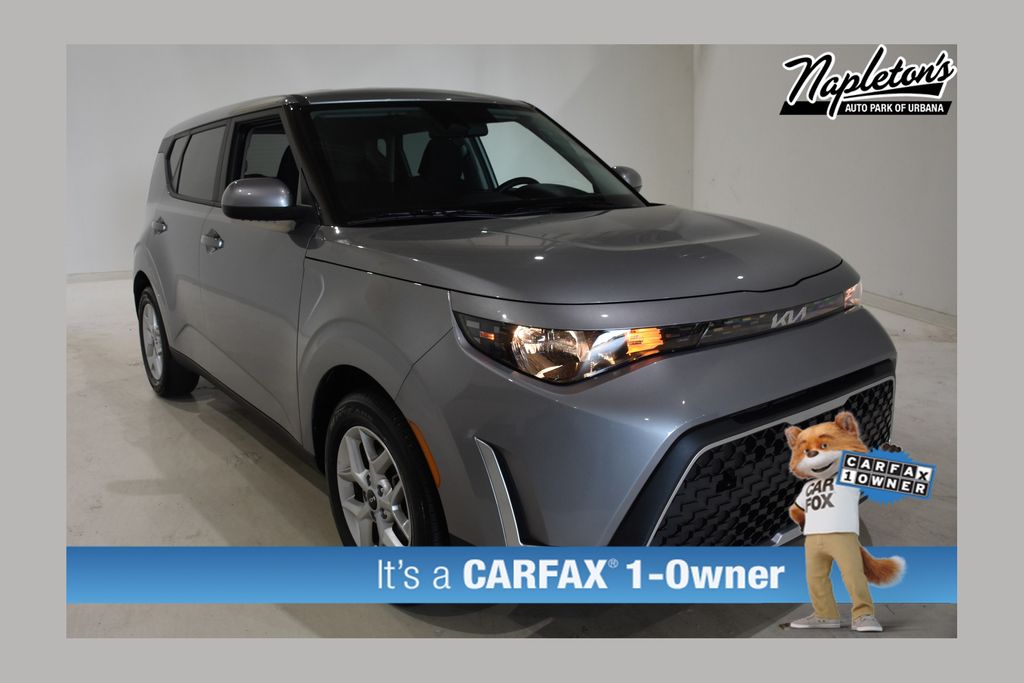 Steel Gray 2025 Kia Soul SUV / Crossover Front-Wheel Drive Continuously Variable Transmission