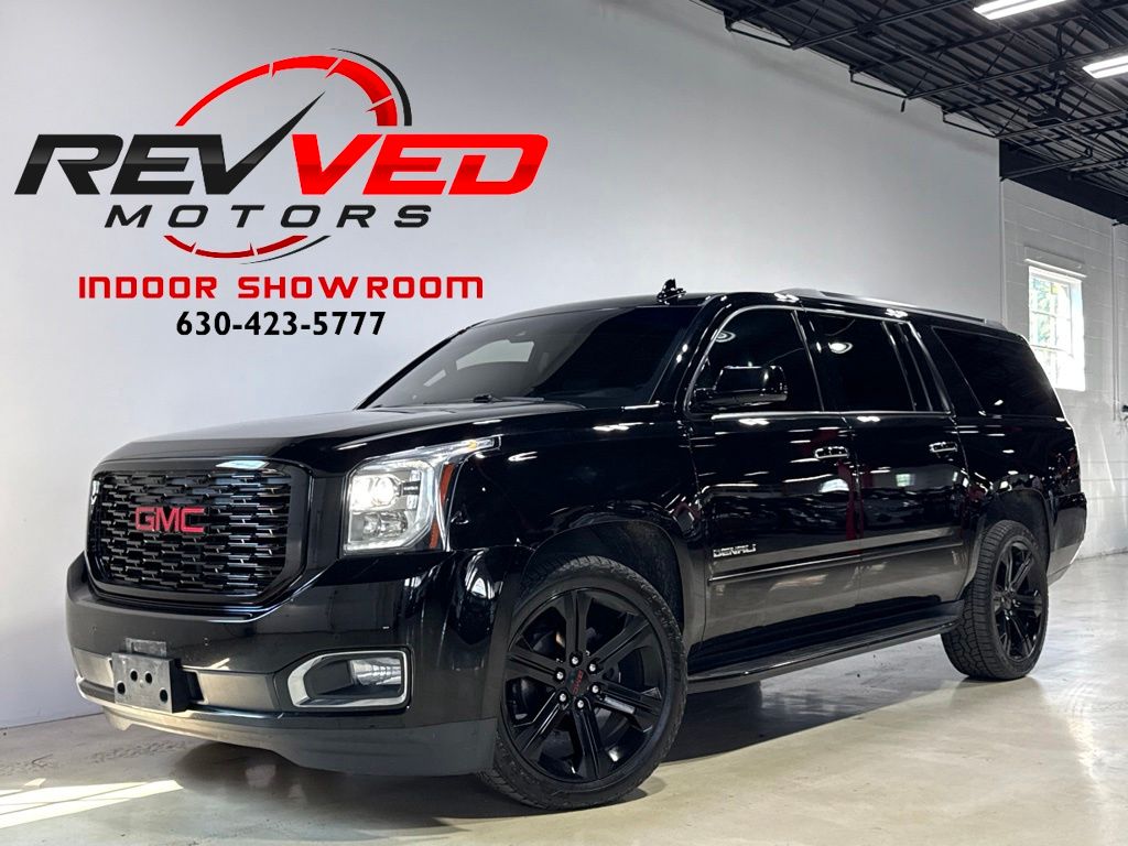 Onyx Black 2017 GMC Yukon XL SUV / Crossover Four-Wheel Drive 8-Speed Automatic Overdrive