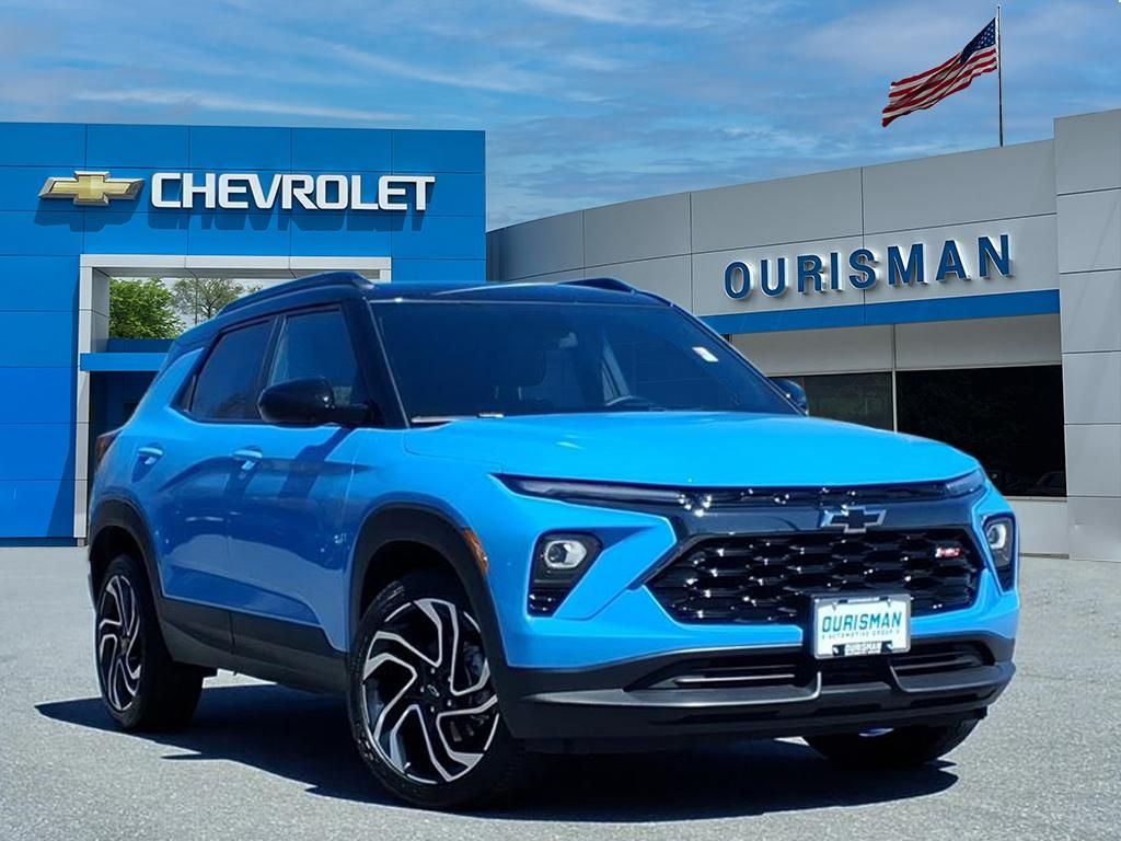 Fountain Blue 2024 Chevrolet Trailblazer RS AWD SUV / Crossover Four-Wheel Drive 9-Speed Automatic