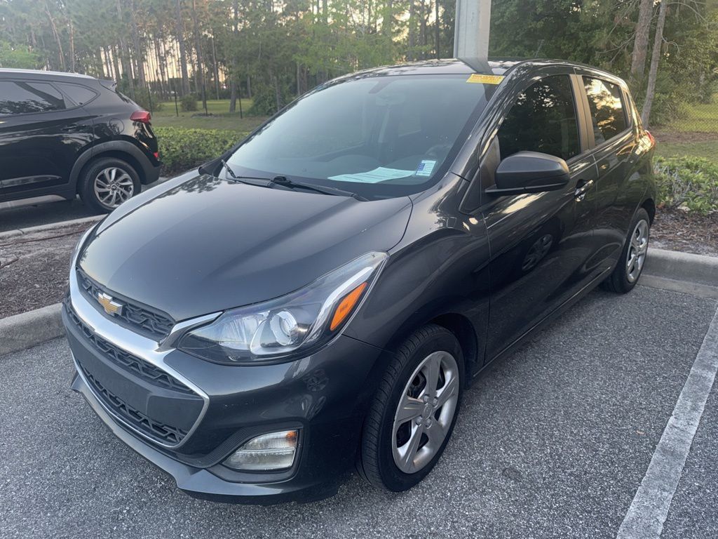 Nightfall Gray Metallic 2021 Chevrolet Spark LS FWD Hatchback Front-Wheel Drive Continuously Variable Transmission