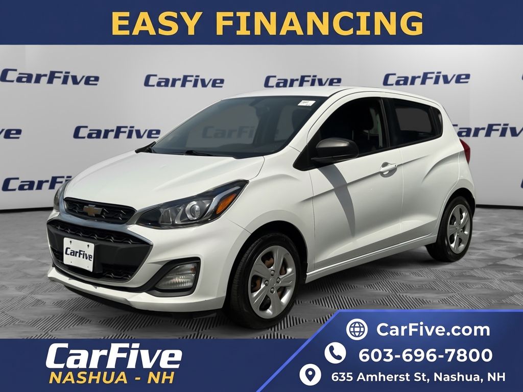 Summit White 2020 Chevrolet Spark Hatchback Front-Wheel Drive Continuously Variable Transmission