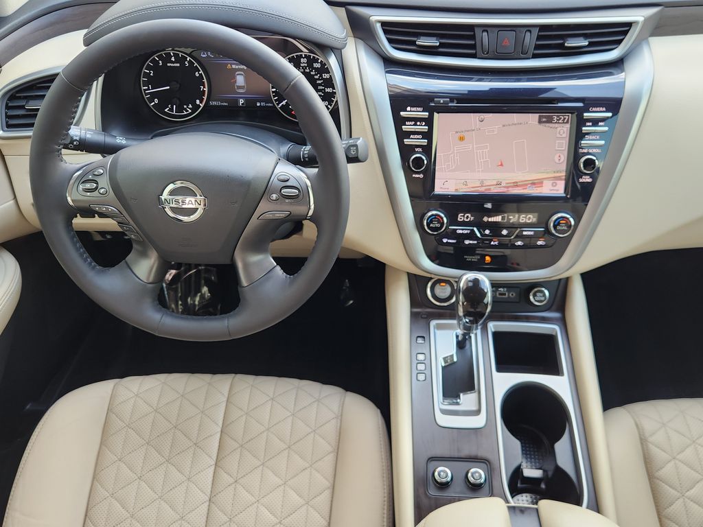 2021 Nissan Murano Platinum White at Joe Myers Mazda Kia