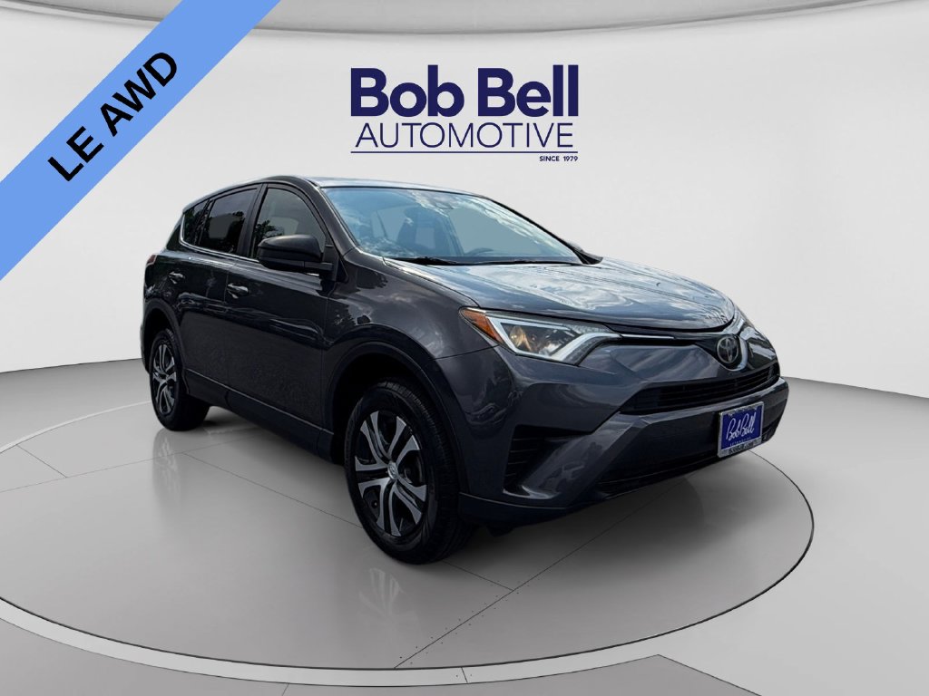 Magnetic Gray Metallic 2018 Toyota RAV4 SUV / Crossover All-Wheel Drive 6-Speed Automatic