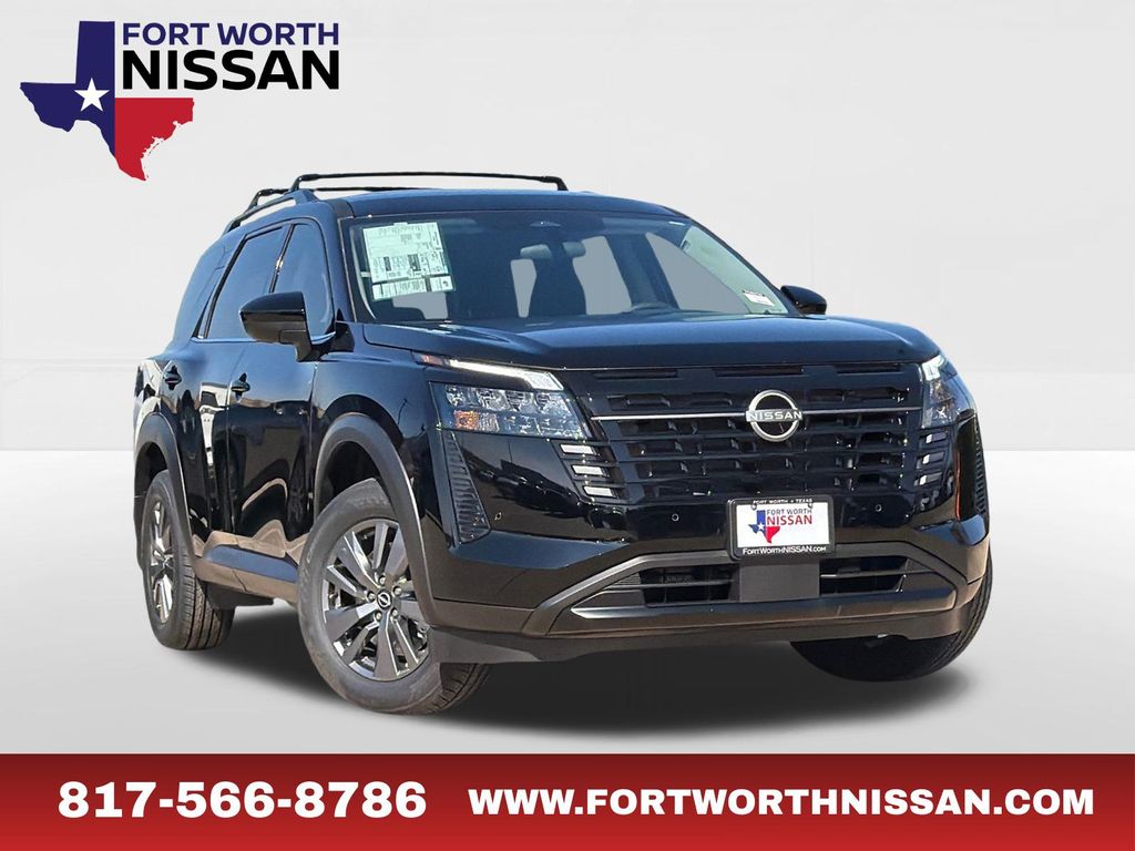 Super Black 2026 Nissan Pathfinder SUV / Crossover Front-Wheel Drive 9-Speed Automatic